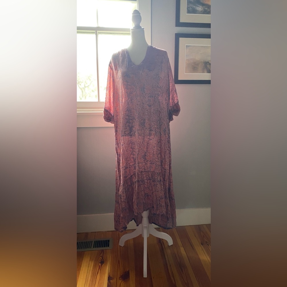Mila Batik Style Dress